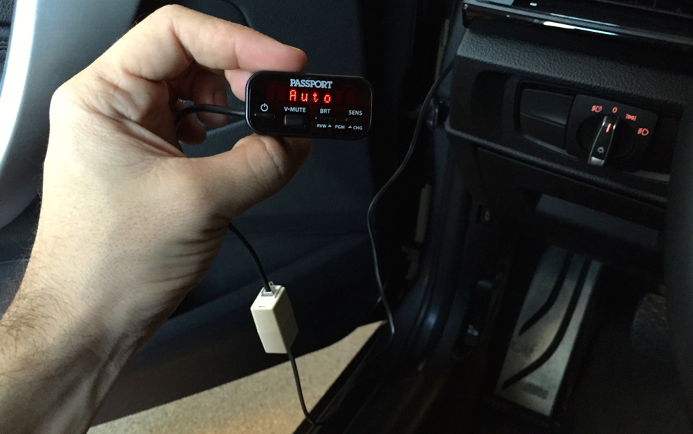 Escort SmartRadar stealth install.