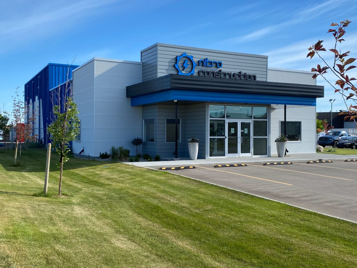 Nitro Construction Headquarters Skilled General Contractor Lethbridge Nitro Construction Ltd.