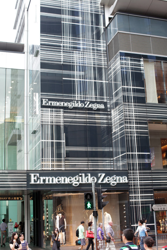 Luxury Brands Façade Showdown TST Hong Kong