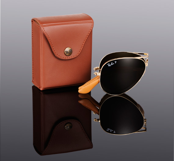 RayBan Aviator Folding Ultra Sunglasses Limited Edition