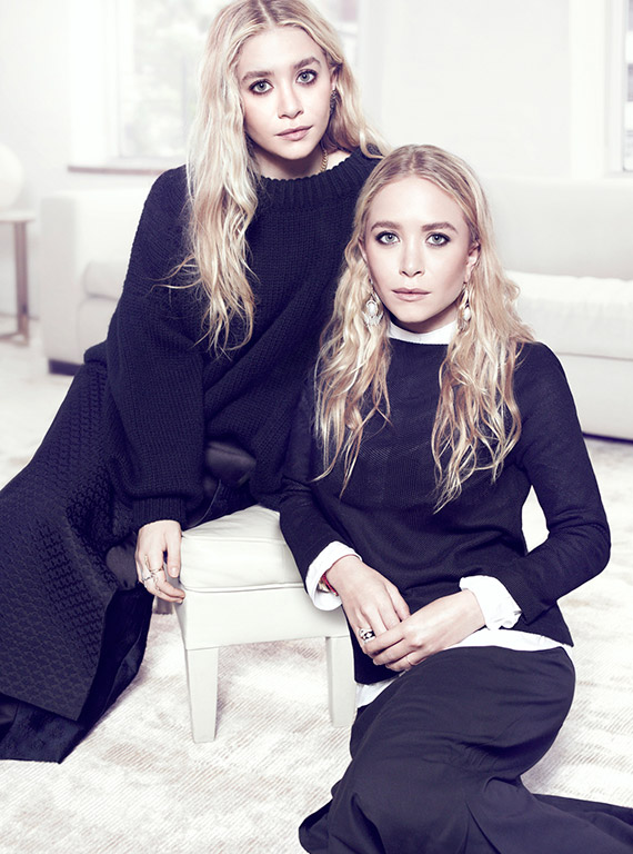 Ashley Olsen and MaryKate Olsen Covers THE EDIT