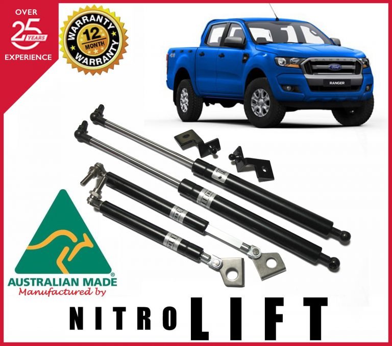 EASY UP LIFT & SLOW DOWN TAILGATE STRUT KITS COMBO Ford PX Ranger MK1 & MK2 2012