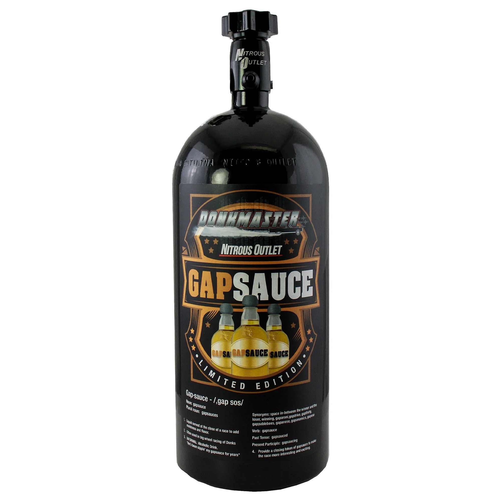Limited Edition DonkMaster "Gap Sauce" 10lb Nitrous Bottle & High Flow