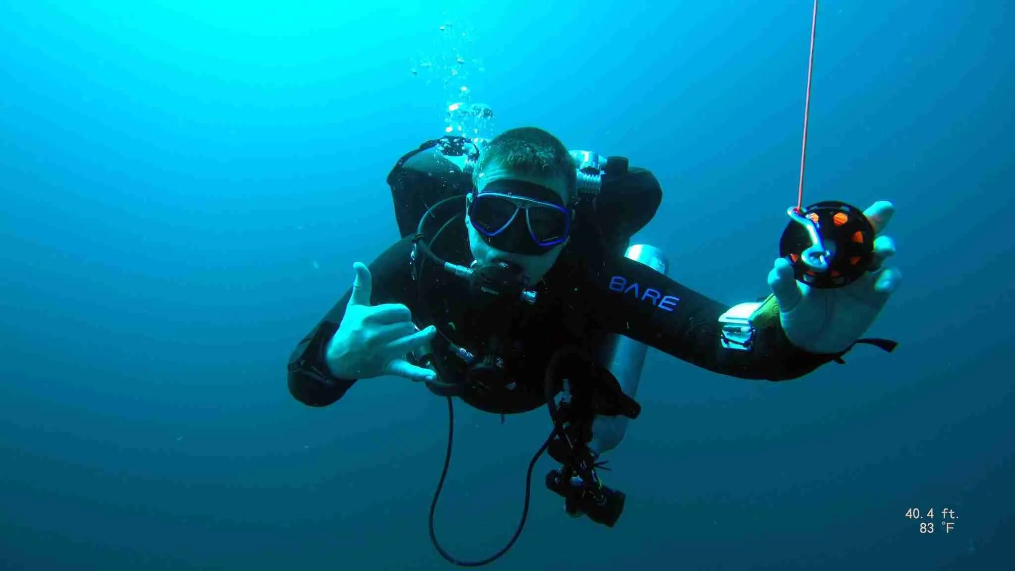 Junior Diver in Pensacola Niuhi Dive Charters