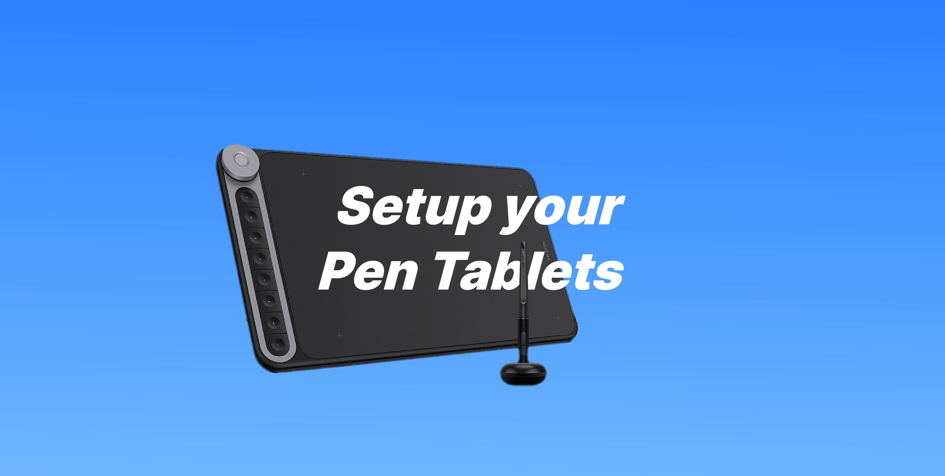 How to set up and use and Huion pen tablets in Linux — nixFAQ