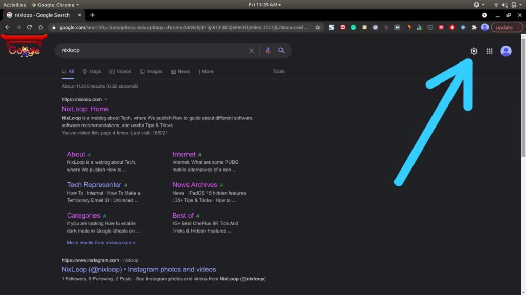 How to get rid of the black theme on Google Chrome NixLoop