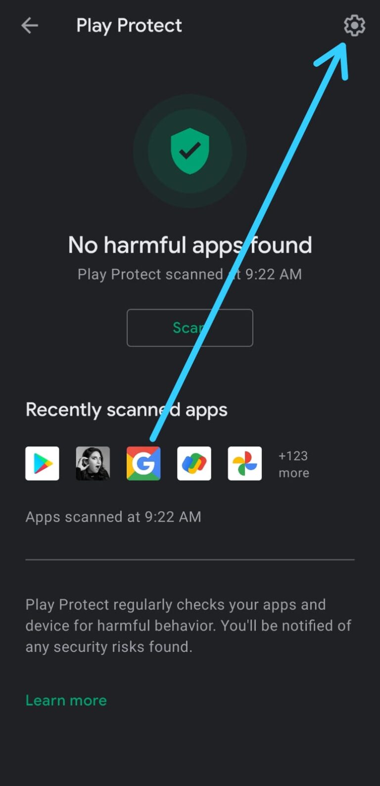 How to Enable Or Disable Google Play Protect In your Google play store