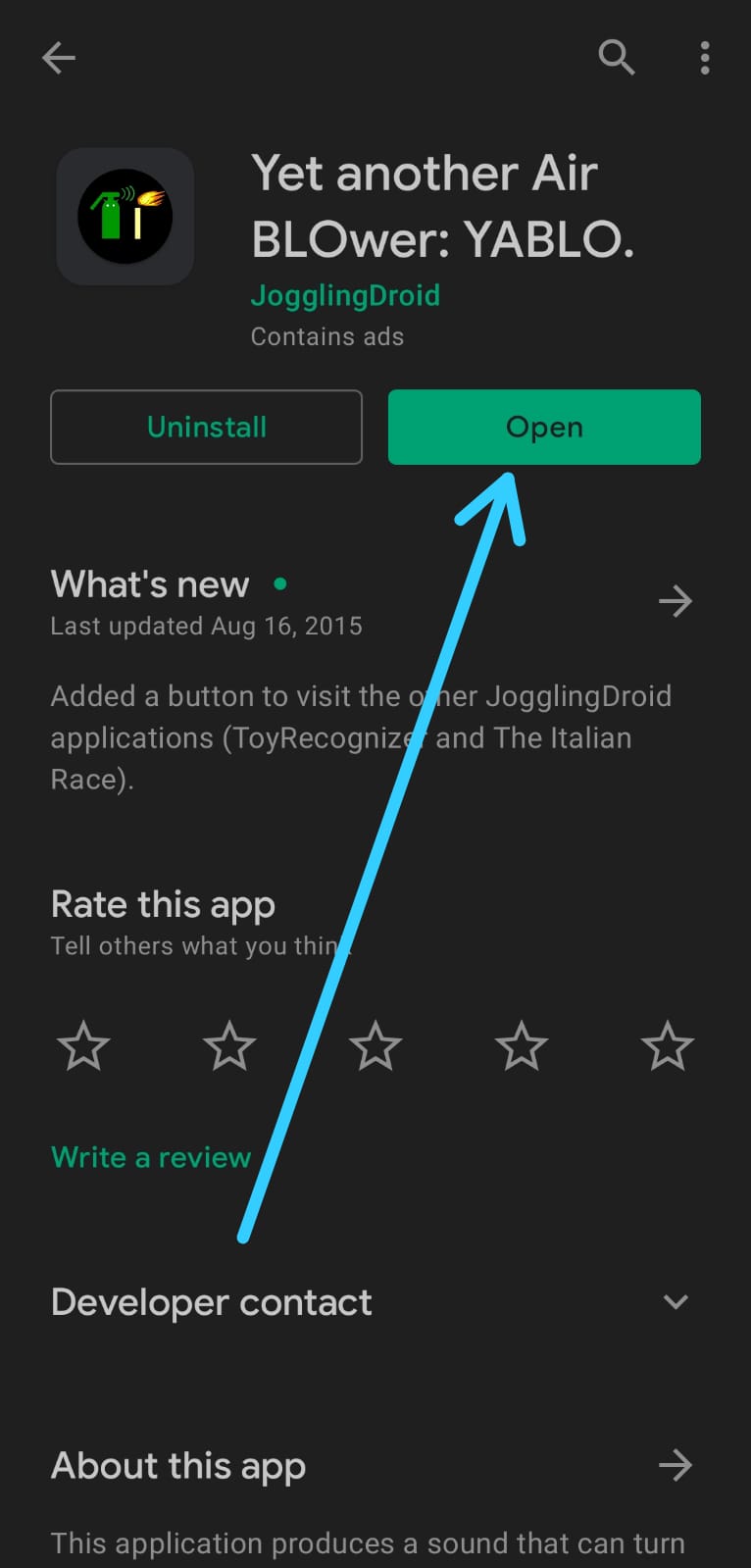 How to Blow out a candle with an air blower App NixLoop