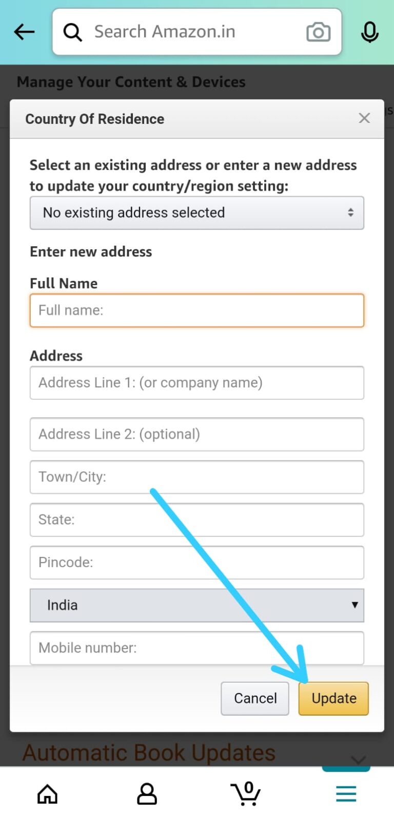 How To Set A Different Residential Address for Your Digital Purchases NixLoop