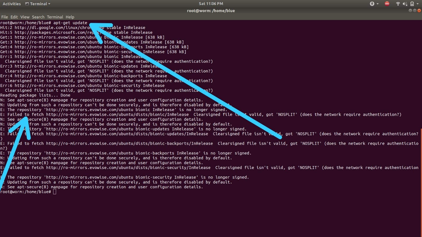 Ubuntu Server aptget update error SOLVED NixLoop