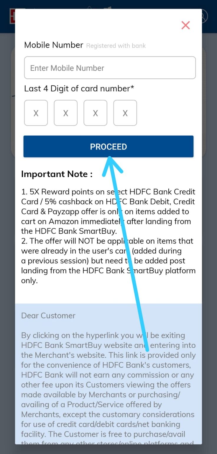 How to buy products using HDFC Smartbuy[10 Cashback on Credit & Debit