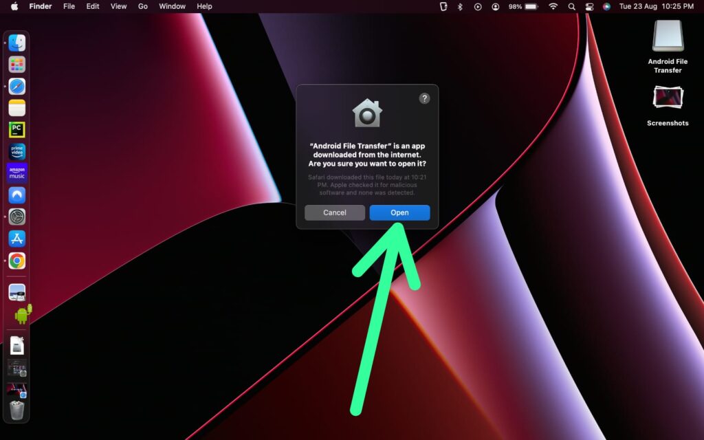 How to transfer files from mac to android phone using USB NixLoop