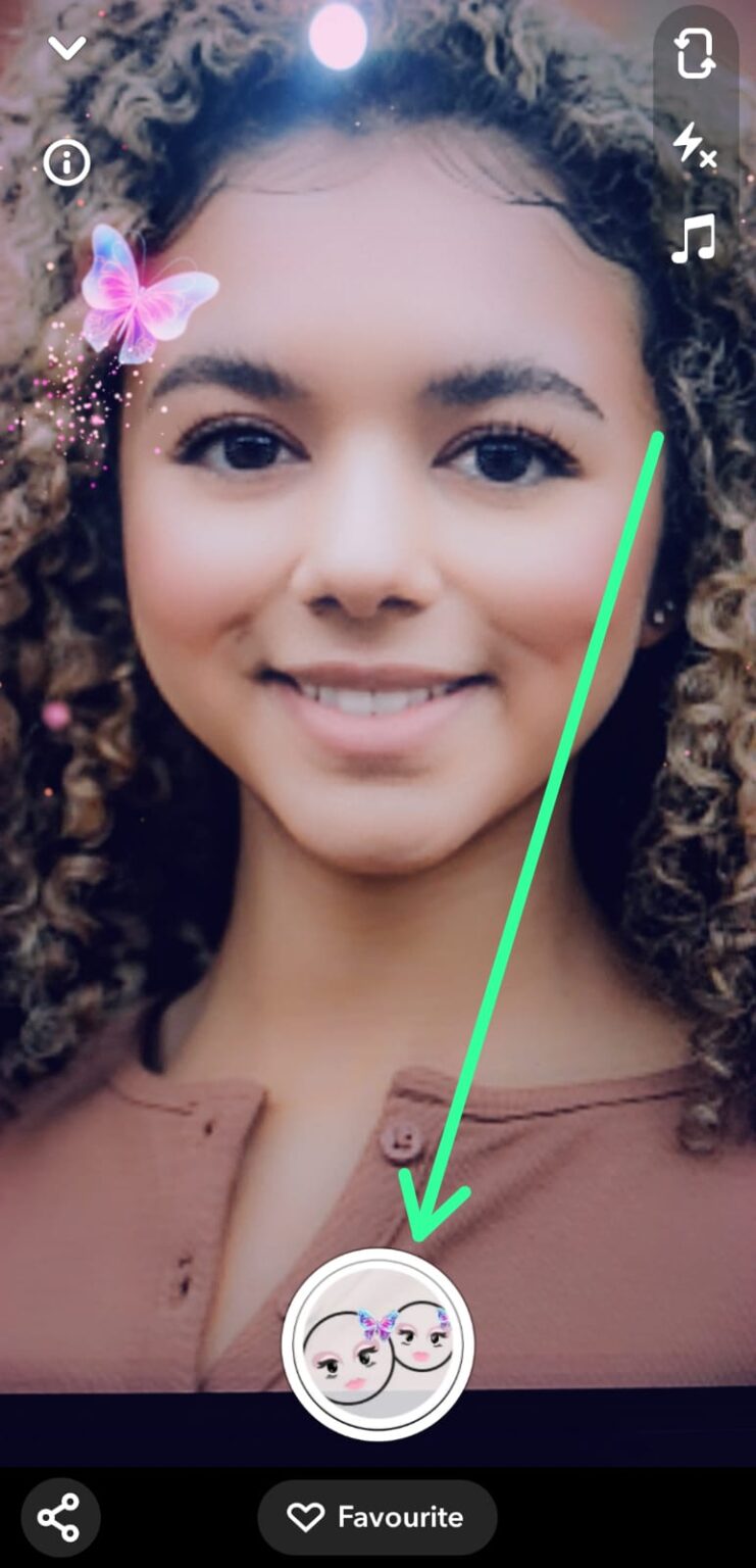 How to Unlock the Butterflies Lens on Snapchat NixLoop