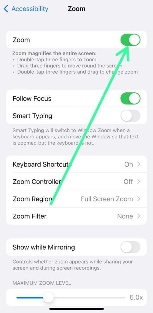 6 Simple Steps to Fix Your iPhone Stuck in Zoom Mode NixLoop