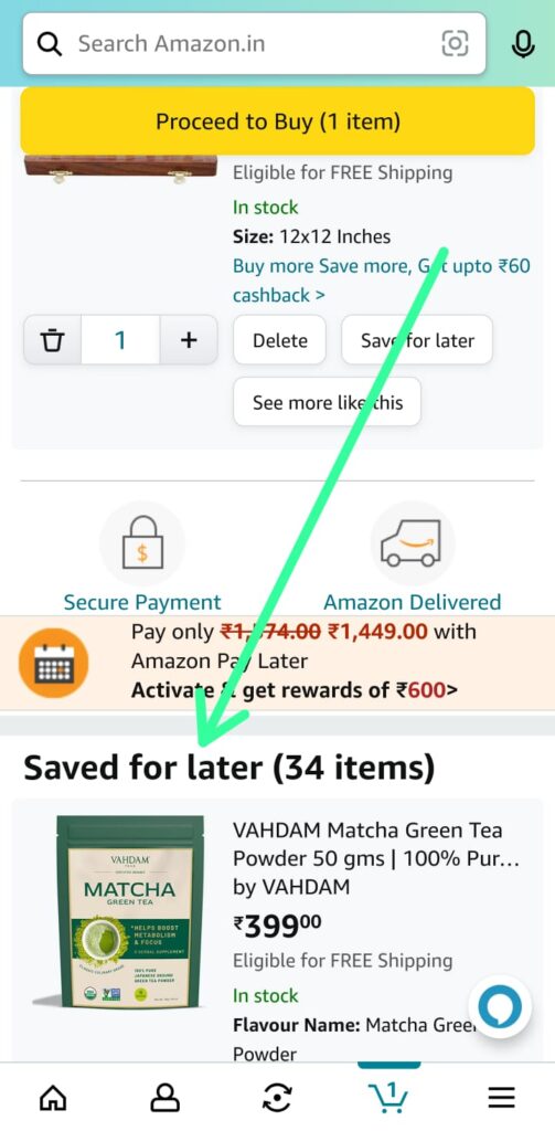 Amazon save for later disappeared 2023 [Solution] NixLoop