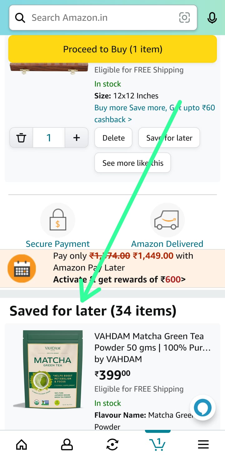 Amazon save for later disappeared 2023 [Solution] NixLoop
