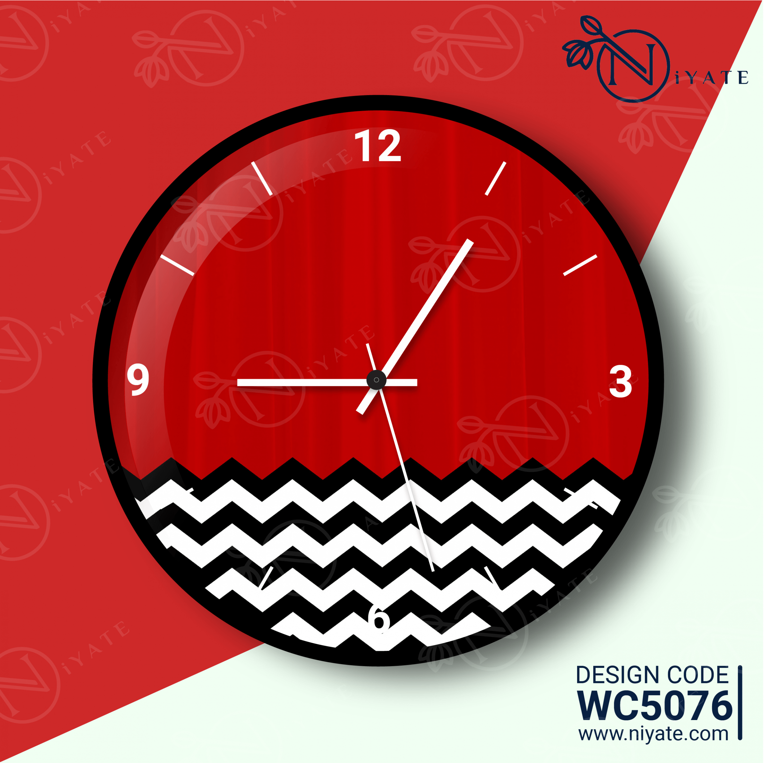 Abstract Premium Wall Clock Niyate