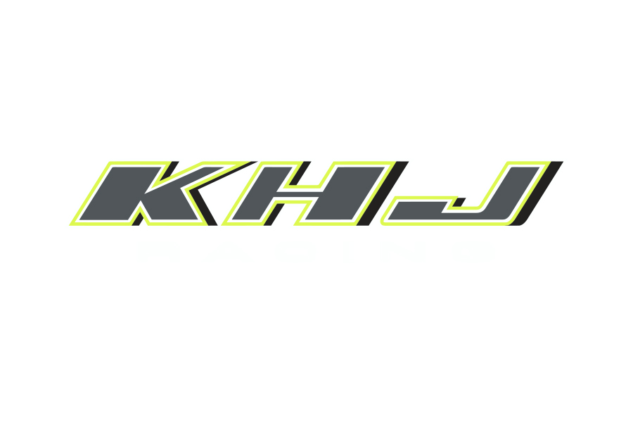 KHJ Racing Motorsport logo design for karting team NJ Design