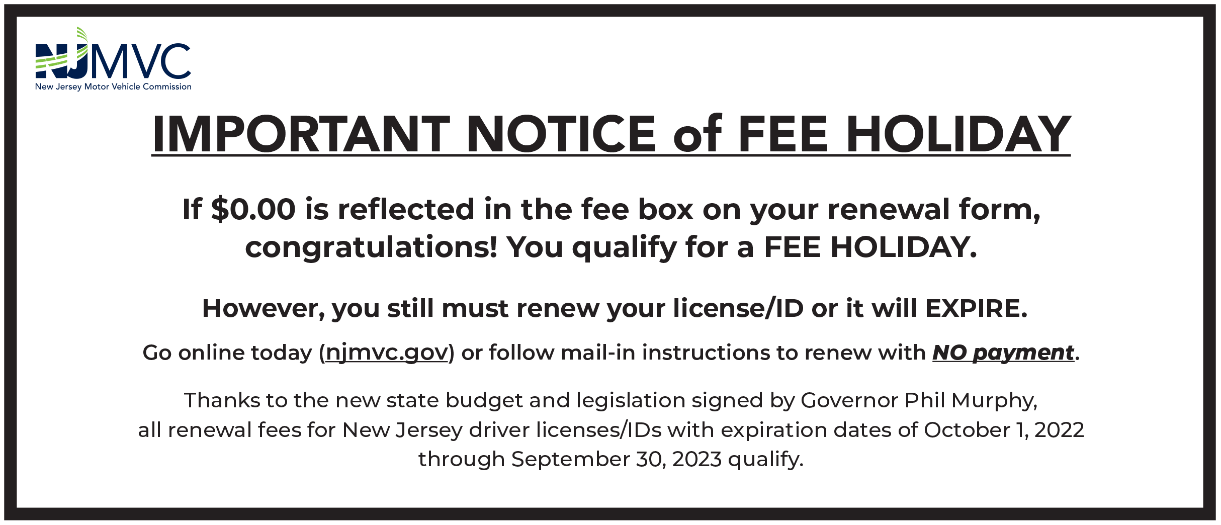 NJ Motor Vehicle Commission