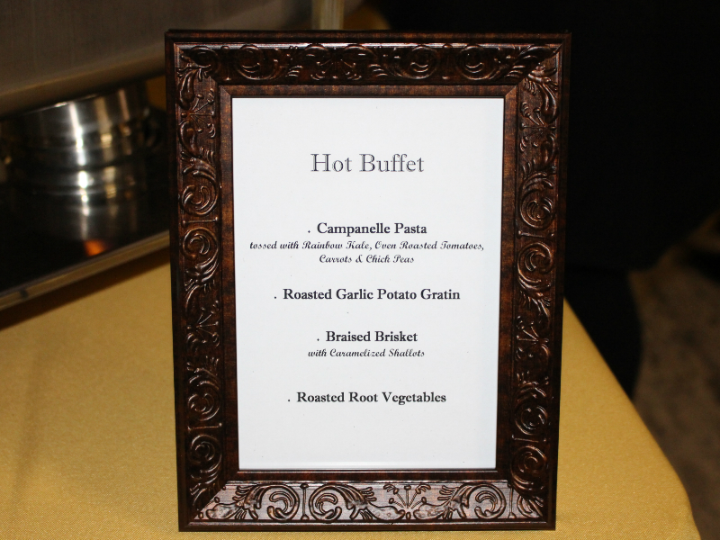 Hot Buffet Menu New Jersey Association of Counties