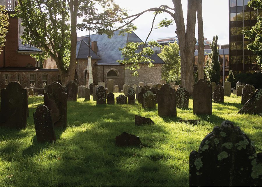 Burying Ground of the Presbyterian Church in Morristown