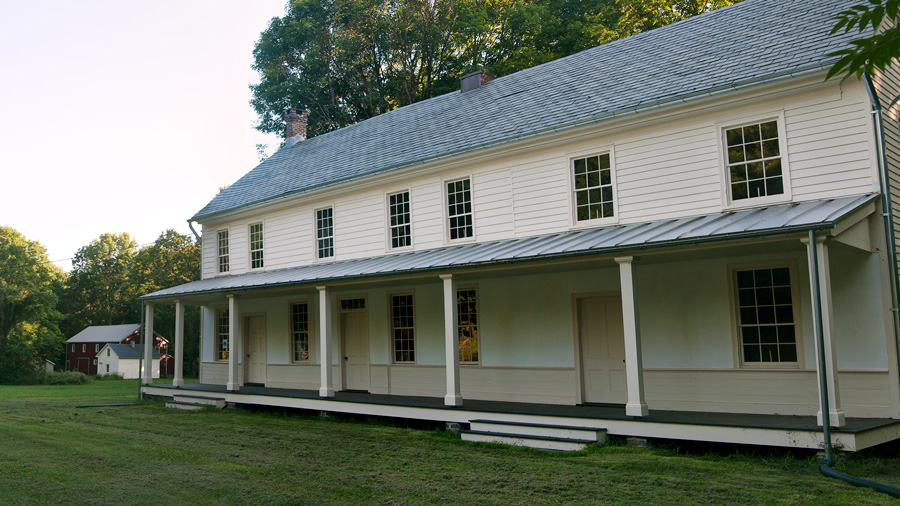 Ramsaysburg Historic Site in Knowlton Township in Warren County New Jersey