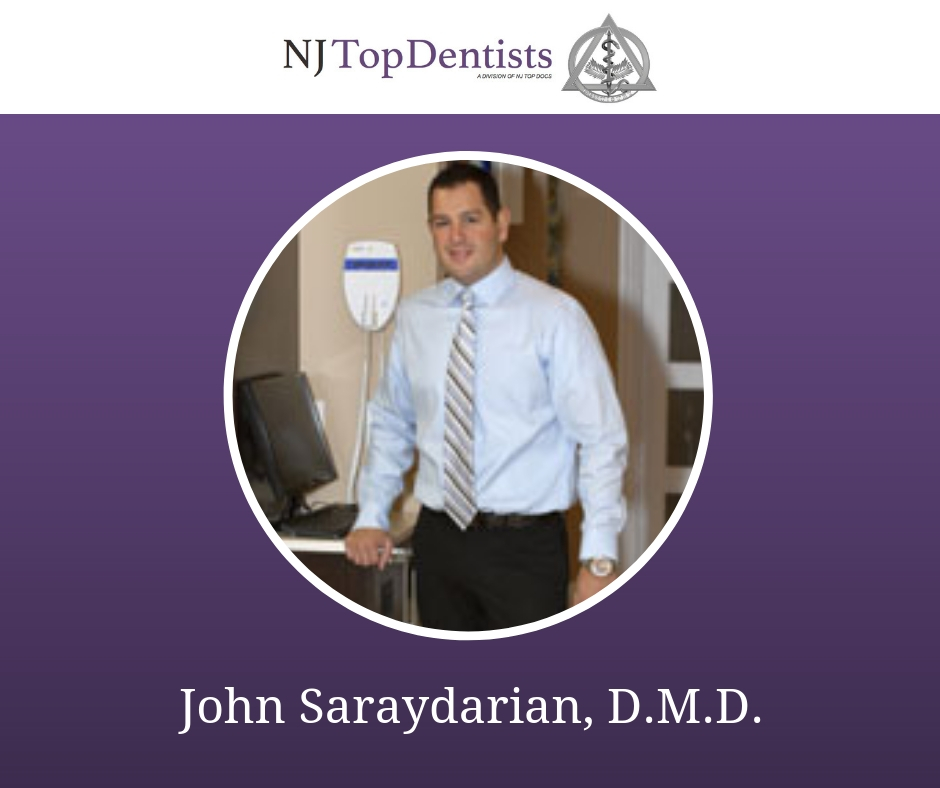 Dr. John Saraydarian of Allendale Dental Named NJ Top Dentist For 2022