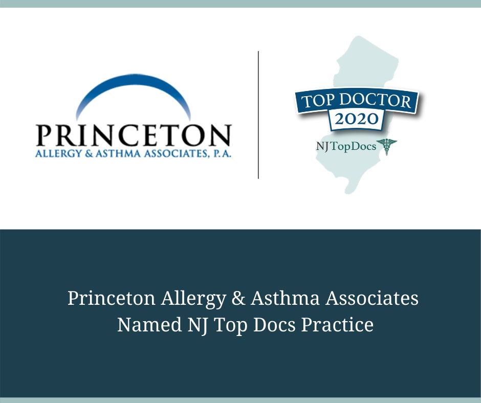 Princeton Allergy & Asthma Associates Named NJ Top Docs Practice