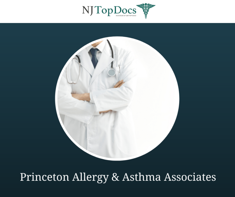Princeton Allergy & Asthma Associates Named NJ Top Docs