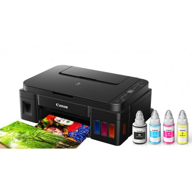 Canon Pixma G3010 Refillable Ink Tank Wireless AllInOne Printer