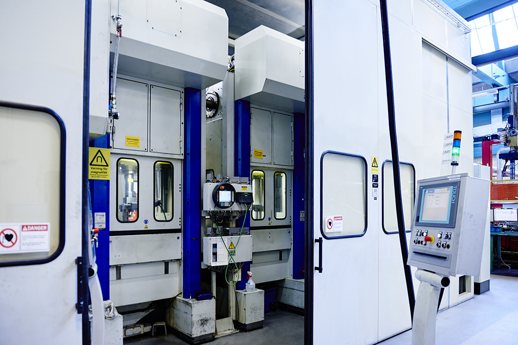 Excenter presses NKC