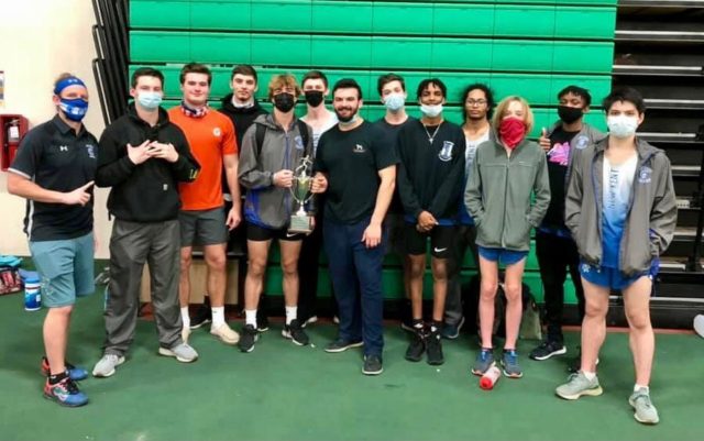 New Kent High School boys' indoor track and field team claim regional