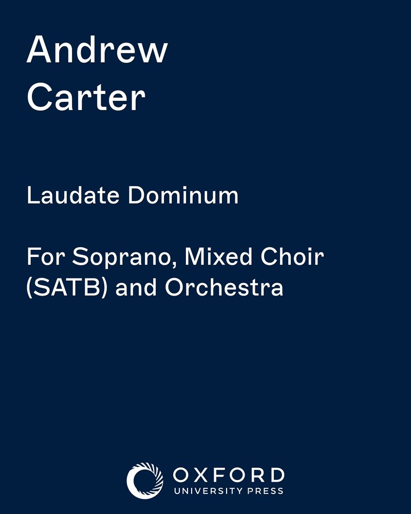 Laudate Dominum Sheet Music by Andrew Carter nkoda Free 7 days trial