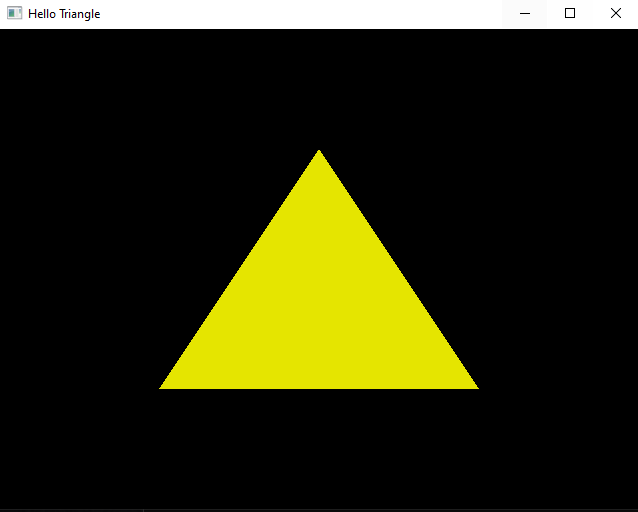 Having fun drawing triangles with OpenGL