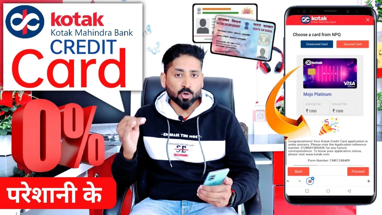 Kotak Credit Card apply how to apply kotak credit card online TechPoint