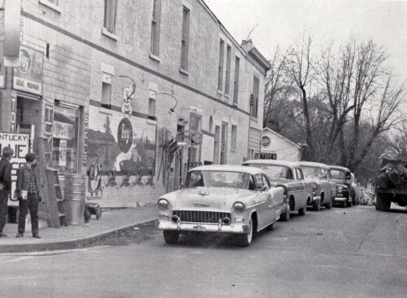 Above Main and Girard in Florence, 1960.