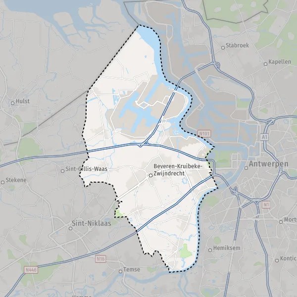 Kaart Beneluxlaan Zwijndrecht Plattegrond Zwijndrecht kaart van Zwijndrecht (2070) en praktische info