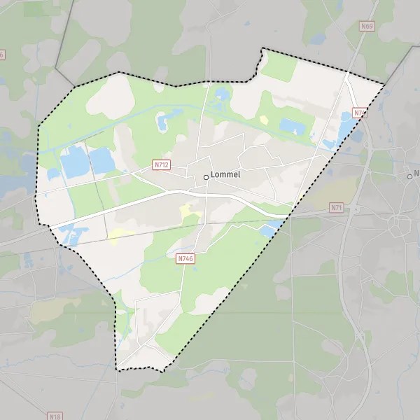 Kaart Lommel Plattegrond Lommel kaart van Lommel (3920) en praktische info