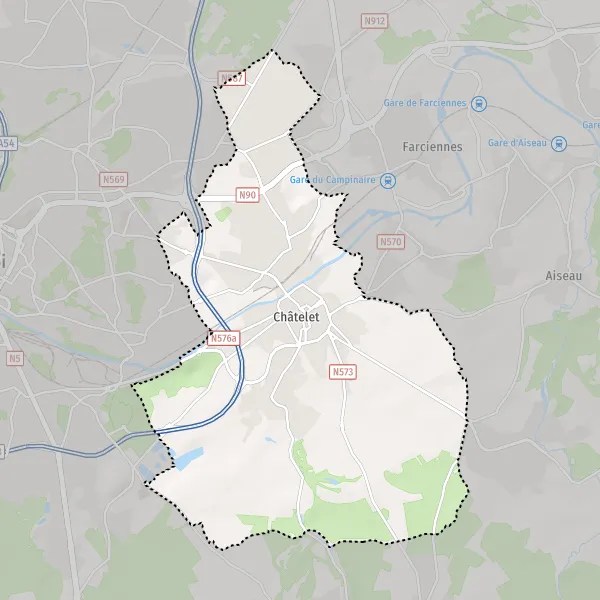 Pain Points De Châtelet Belgique Carte Plattegrond Châtelet kaart van Châtelet (6200) en praktische info
