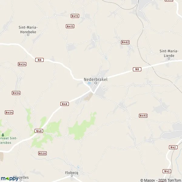 Brakel Nederland Kaartoos Plattegrond Brakel kaart van Brakel (9660) en praktische info