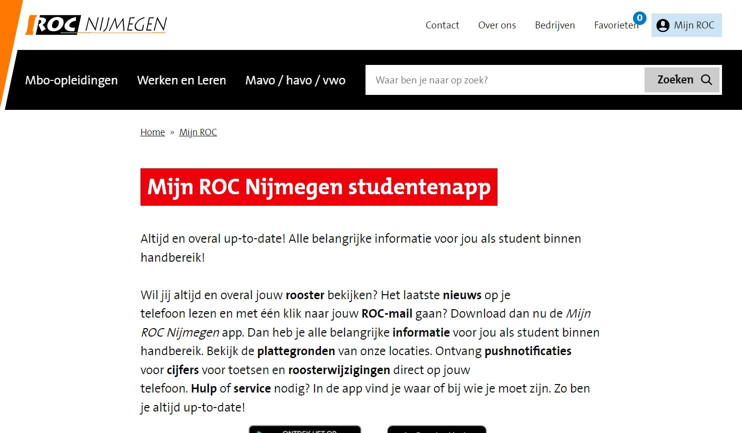 Mijn Roc Nijmegen Inloggen