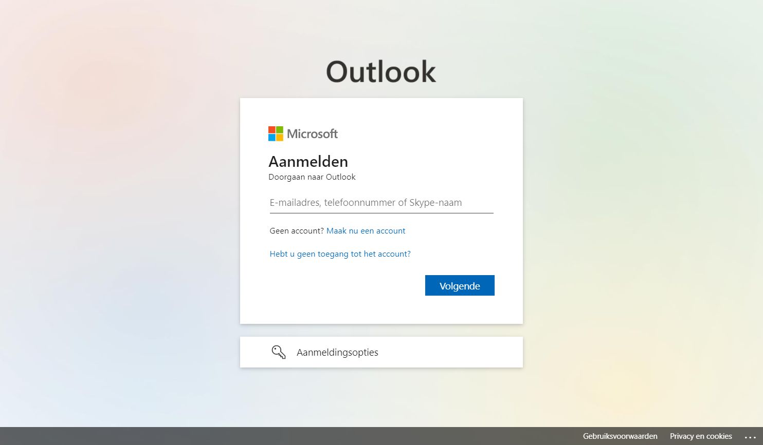 Inloggen Studentenmail Mondriaan