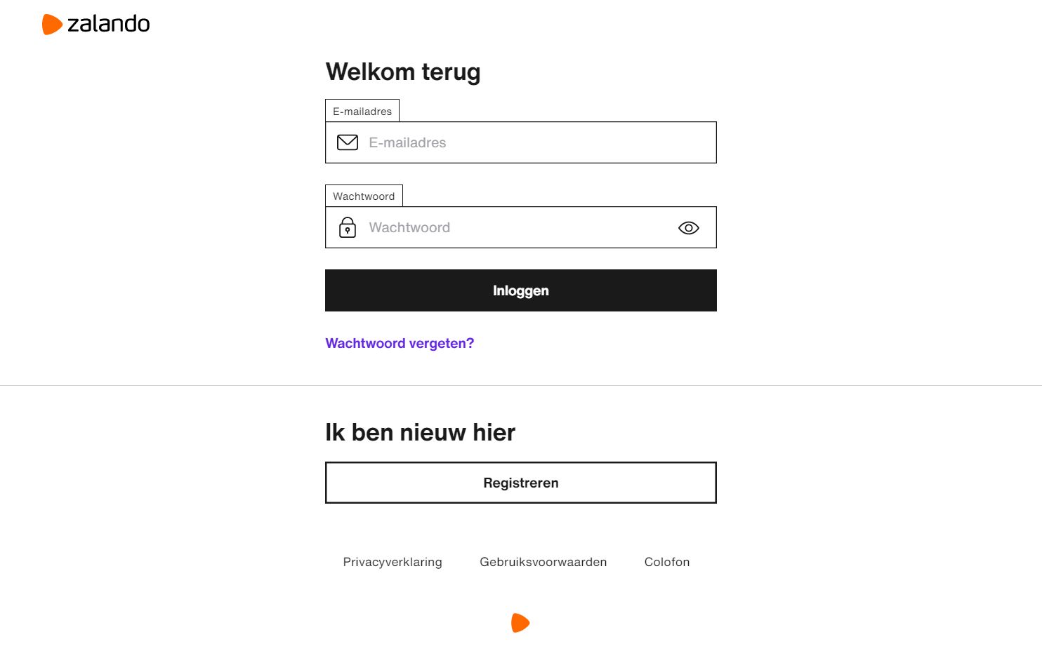 Mijn zalando account inloggen