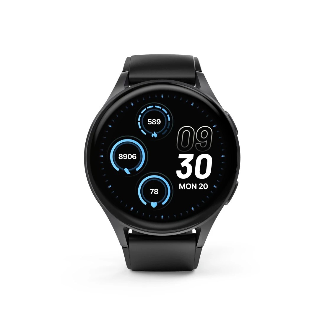 Smartwatch "8900", GPS, AMOLED 1.43", telefoonfunctie, Alexa, rond