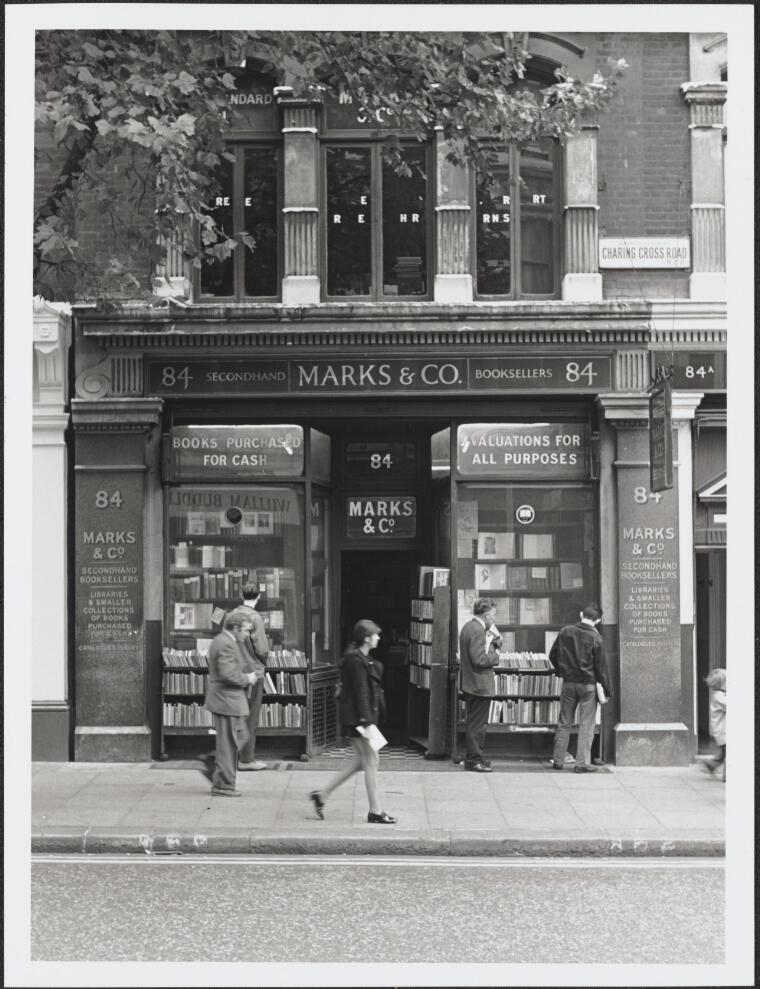 Jóvenes Escritores 84, Charing Cross Road