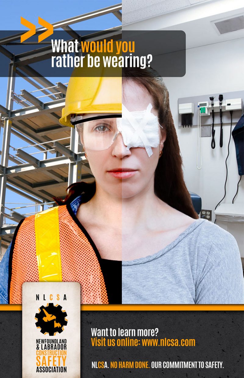 What Would You Rather Be Wearing Poster Eye Protection Newfoundland