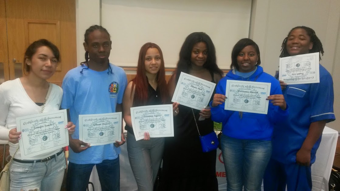 Jennifer Sanchez Graduates from Greencorp Chicago Youth Program North