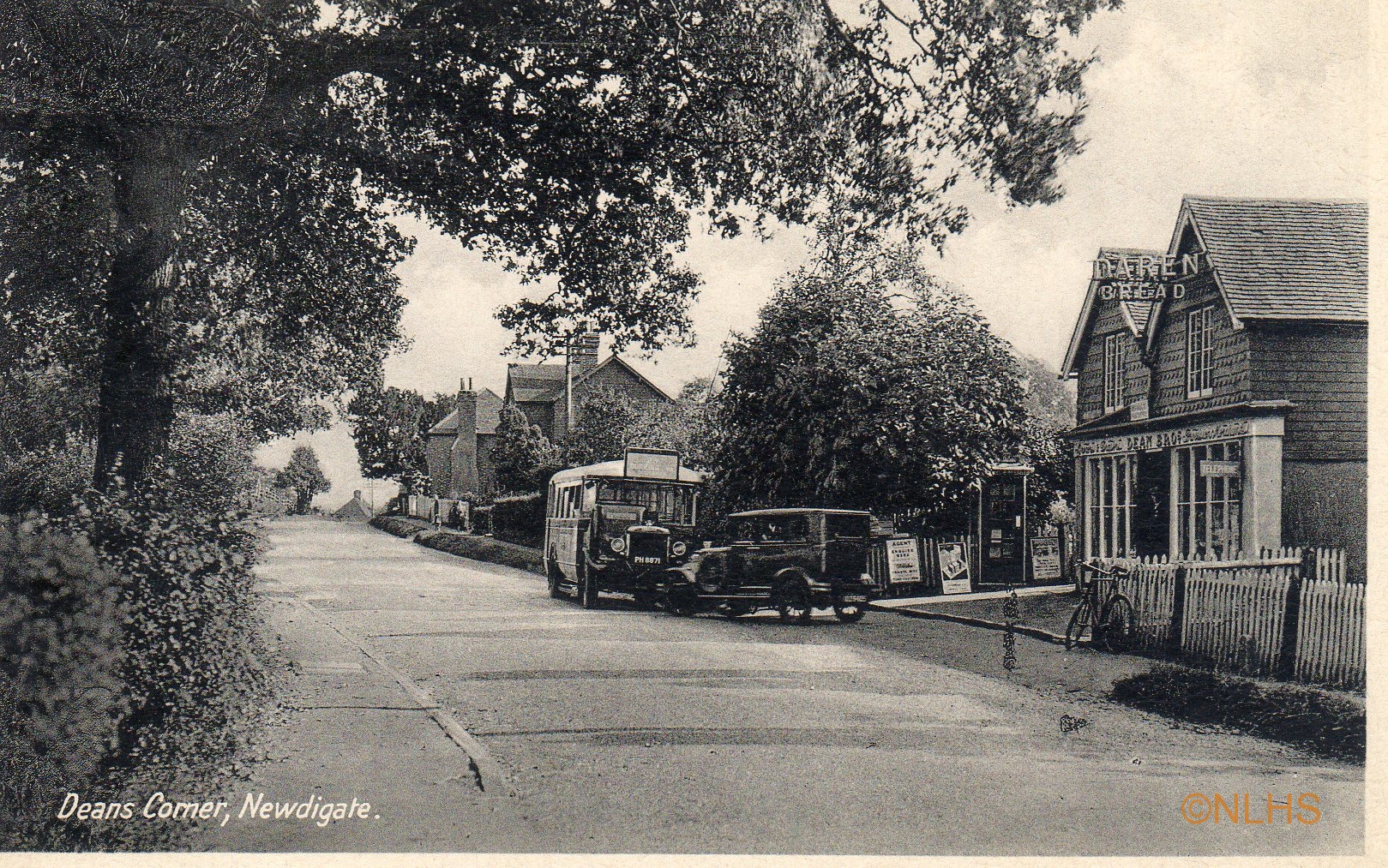 Bus Services in Newdigate early 20th century Newdigate Local