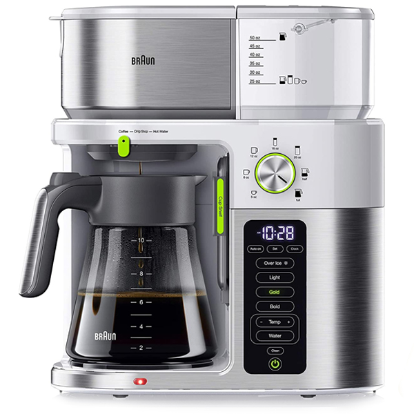 Braun MultServe Coffee Machine with Hot Water White NLI Solutions