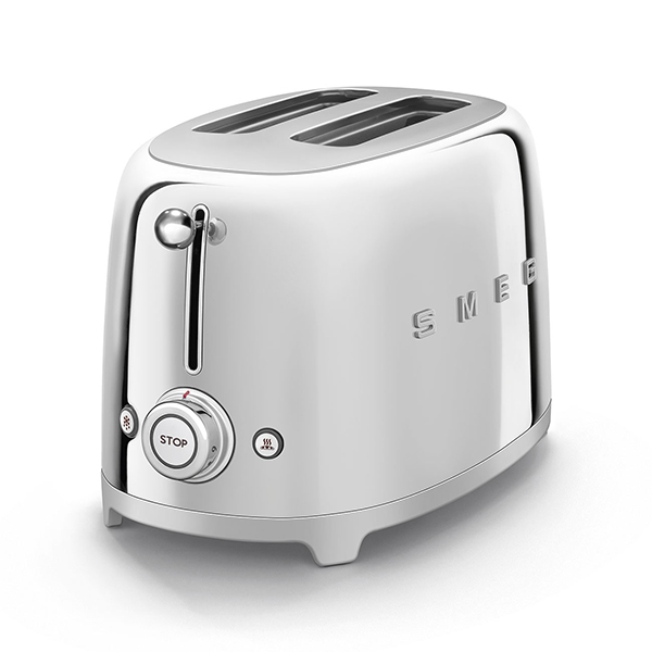 SMEG 50's Retro Style 2 Slice Toaster Pastel Green NLI Solutions